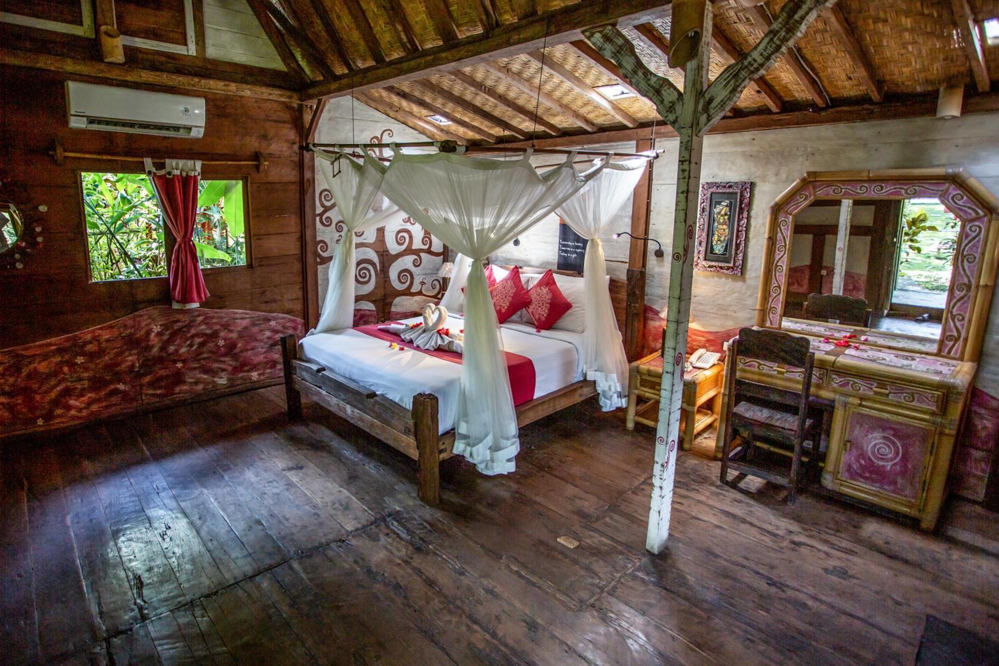 Swasti Eco cabañas Ubud Habitación foto