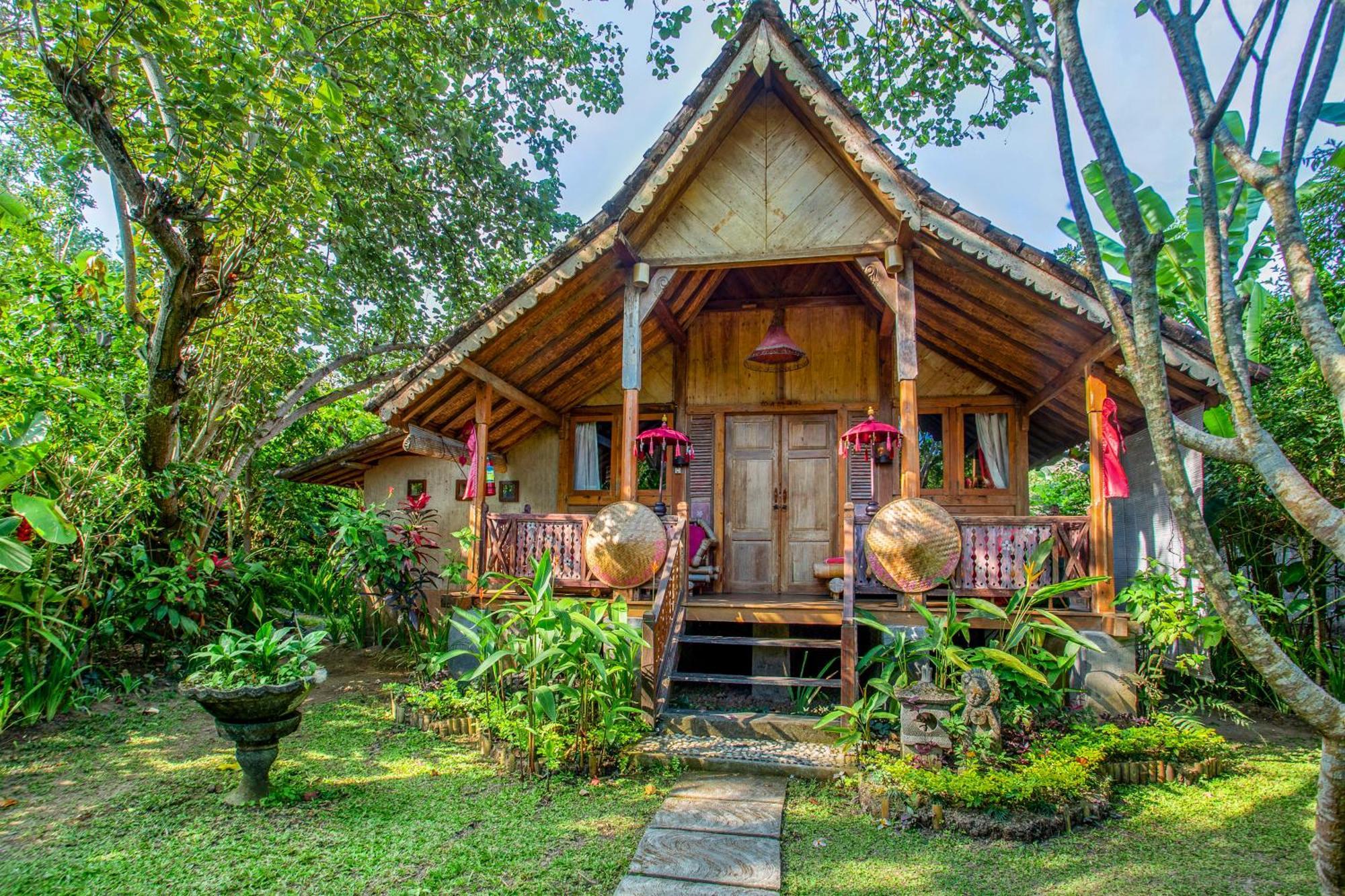 Swasti Eco cabañas Ubud Habitación foto