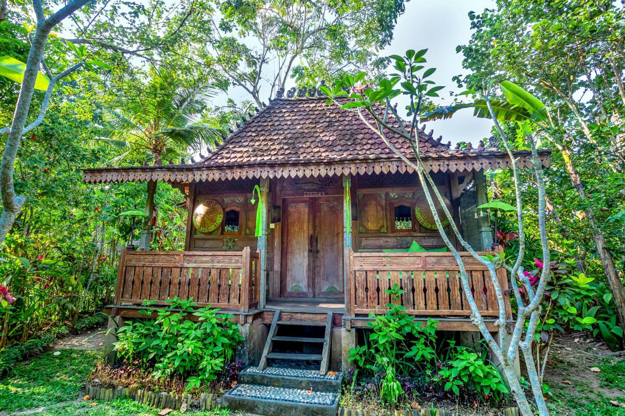 Swasti Eco cabañas Ubud Habitación foto